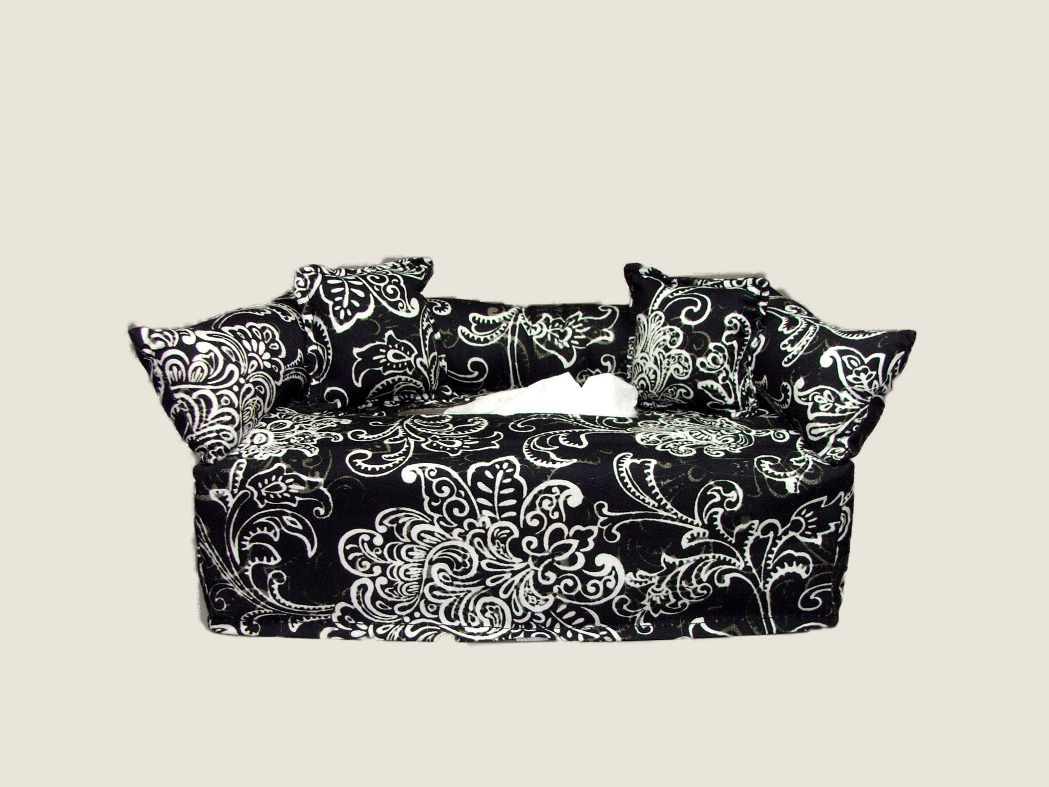 Black & White-Includes Free Shipping-Free Tissue