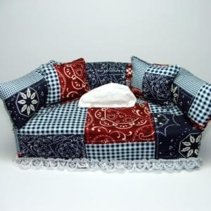 Calico Squares-Includes Free Shipping-Free Tissue