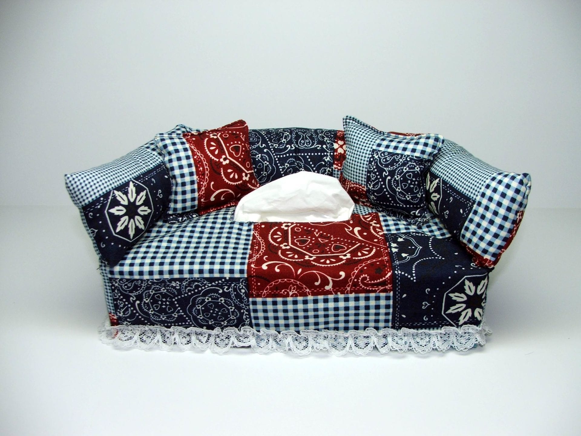 Calico Squares-Includes Free Shipping-Free Tissue