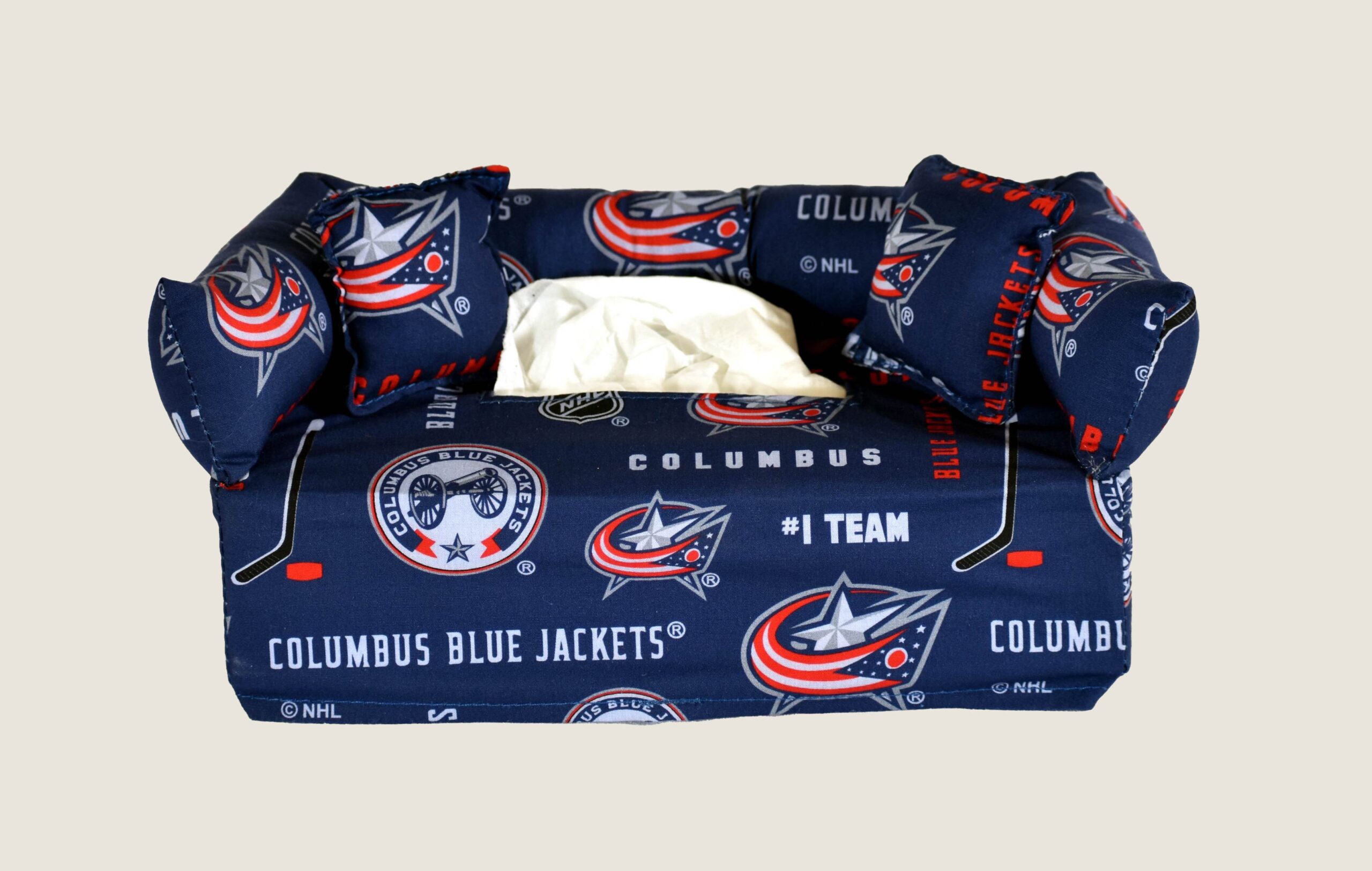 Columbus Blue Jackets-Includes Free Shipping-Free Tissue