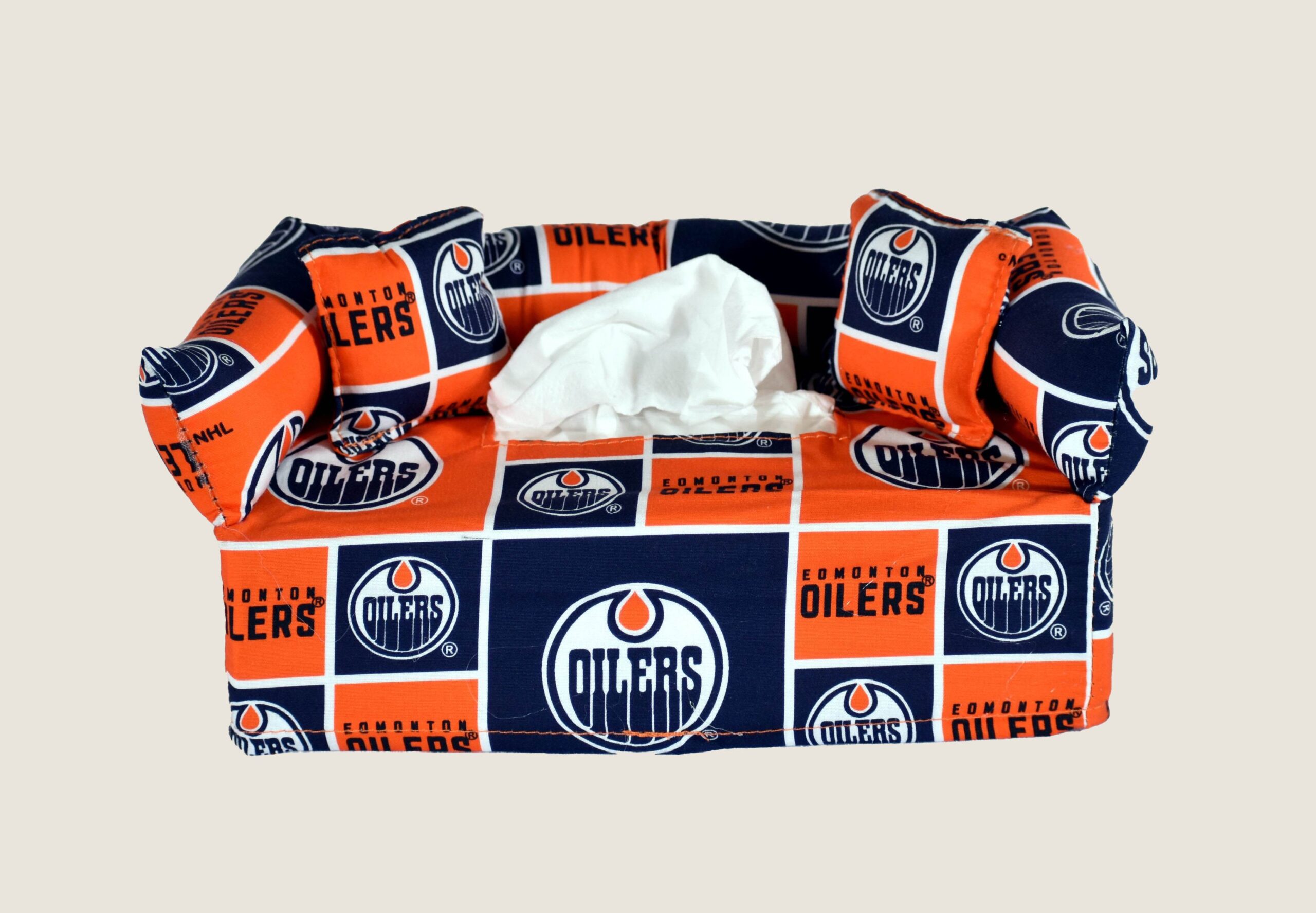 Edmonton Oilers-Includes FREE Tissue - FREE Shipping