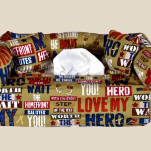 Military Words - Includes FREE Tissue - FREE Shipping