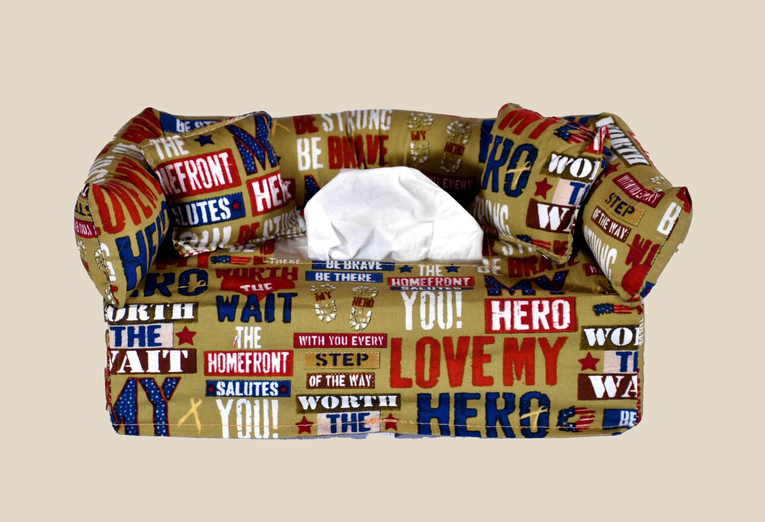 Military Words - Includes FREE Tissue - FREE Shipping