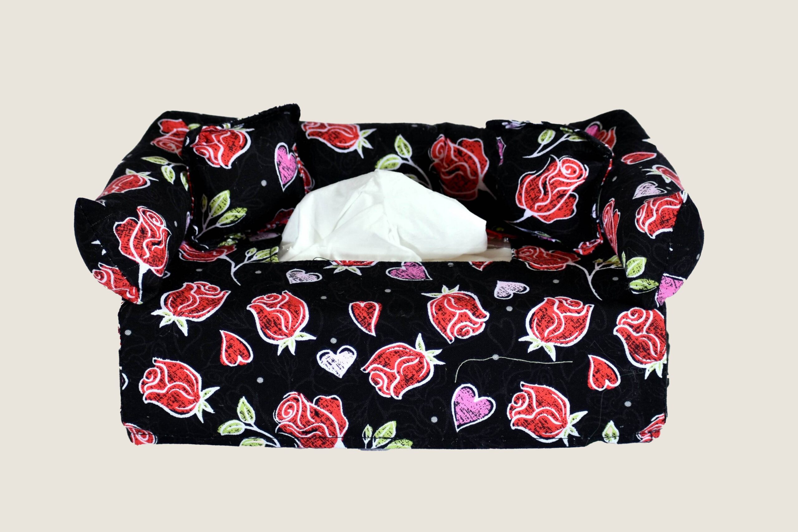 Roses & Hearts - Includes FREE Tissue - FREE shipping.